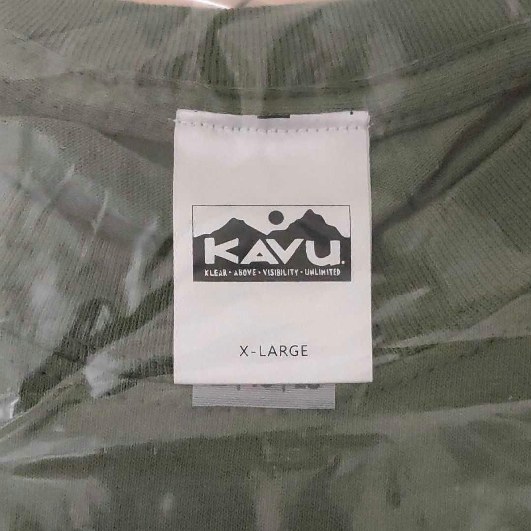 新品未開封 KAVU カブー タイガー Tシャツ グリーン XLサイズ