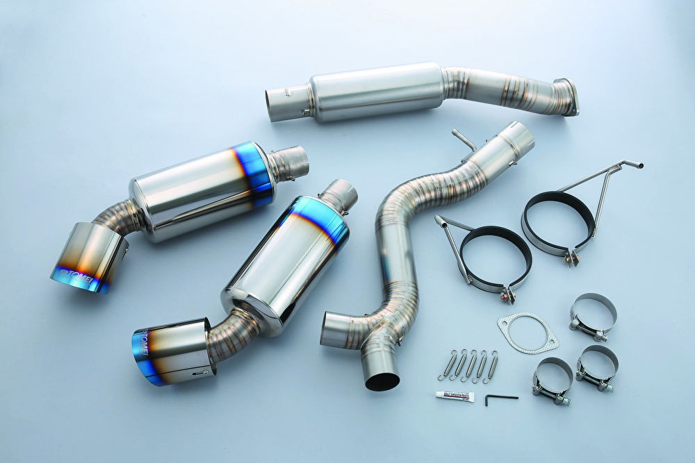 【個人宅発送可能】TOMEI 東名パワードTi RACING チタニウムマフラー フルチタン 軽量 フェアレディ Z33/350Z VQ35DE 日産 NISSAN (441004)_画像2