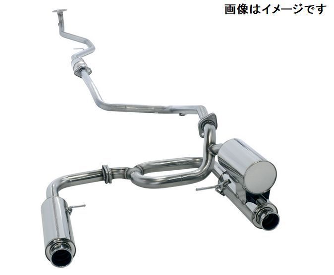 自動車関連業者直送限定 HKS サイレントハイパワー マフラー ダイハツ コペンGRスポーツ 3BA-LA400K KF TURBO (31019-AD006)_画像2