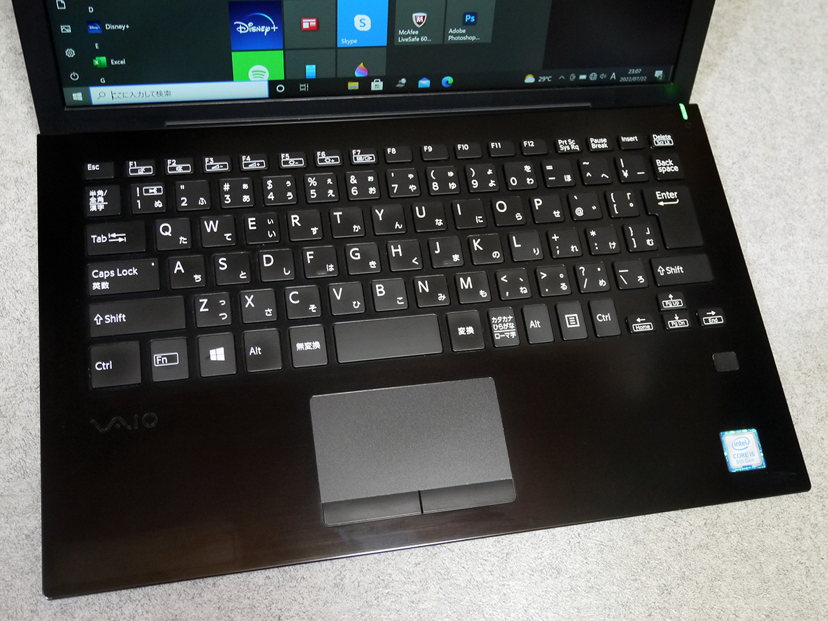 SONY VAIO Pro PG 13.3 Core i5/8GB/SSD256○OFFICE○動作良好 www