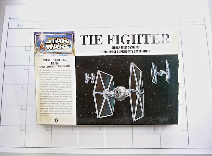 気分や♪ ファインモールド　STAR-WARS　TIE FIGHTER　未組キット♪_画像1