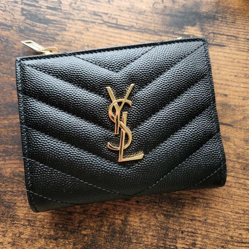 SAINT LAURENT サンローラン モノグラム バイフォールド ウォレット-