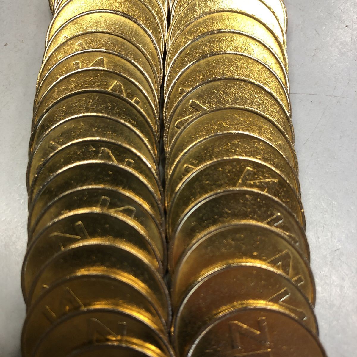 パチスロ用 パチスロ スロット メダル コイン(金色同一絵柄 パチスロ用 パチスロ スロット メダル コイン(金色同一絵柄