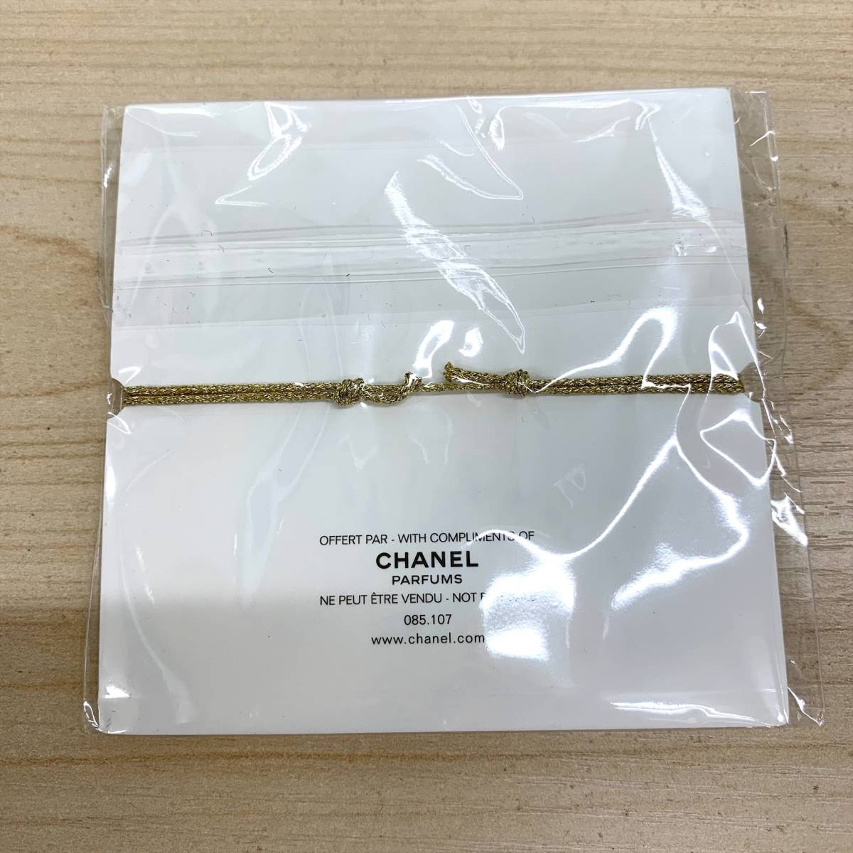 新品未使用本物 CHANEL シャネル ノベルティ ブレスレット