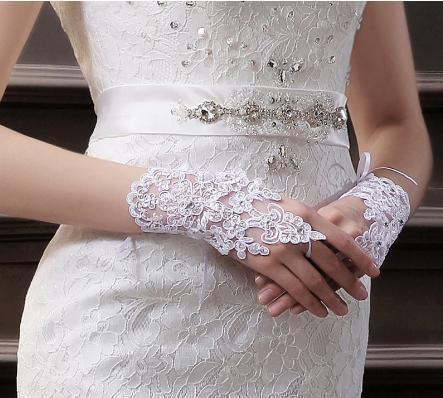  wedding glove long glove wedding race satin gloves white 