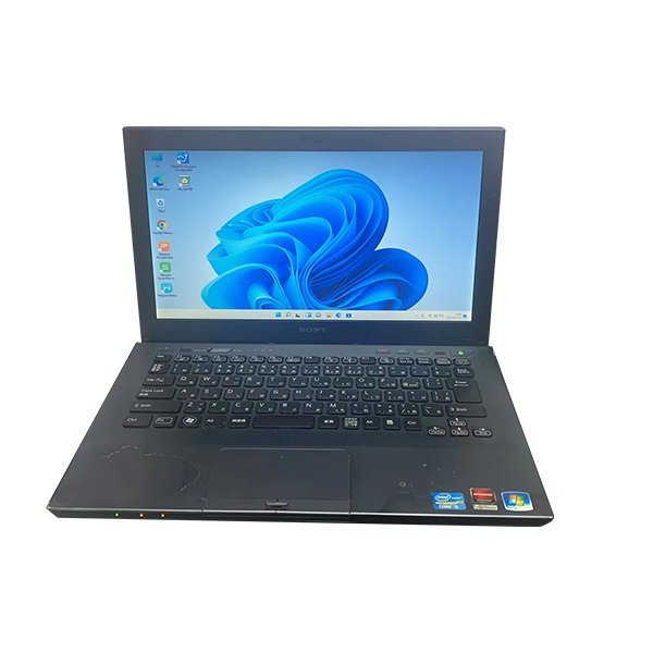 中古訳あり品 13.3型 最新OS Win11pro Ａ4ノートパソコン SONY VAIO VPCSB2AGJ 第2世代Core i5 4GB HDD320GB マルチ HDMI対応 代引き可