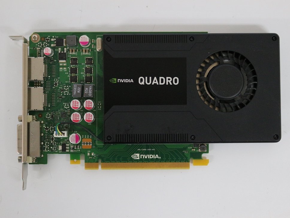 ヤフオク! - 中古品 グラフィックカード NVIDIA Quadro K2000...