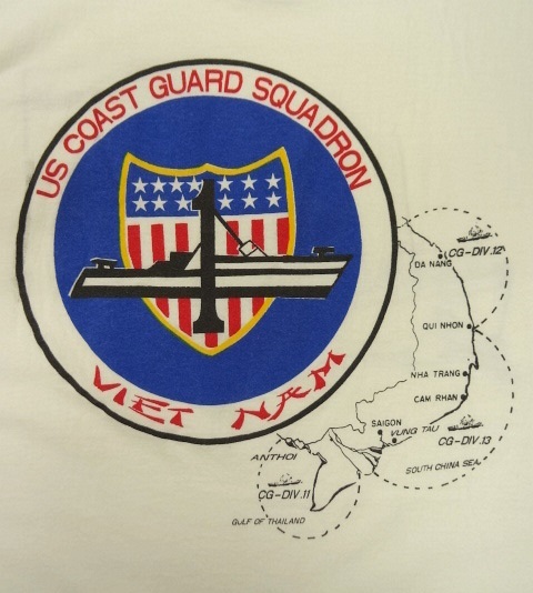 90s ヴィンテージ アメリカ軍 USCG US COAST GUARD 両面プリント 半袖 Tシャツ ホワイト VINTAGE 90年代_画像5
