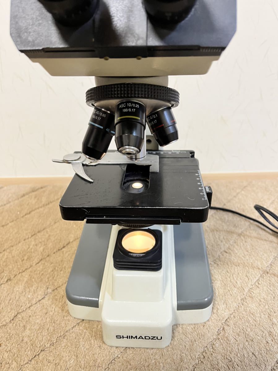 レア】島津理化 SHIMADZU Digital Microscope デジタル生物顕微鏡 GLB