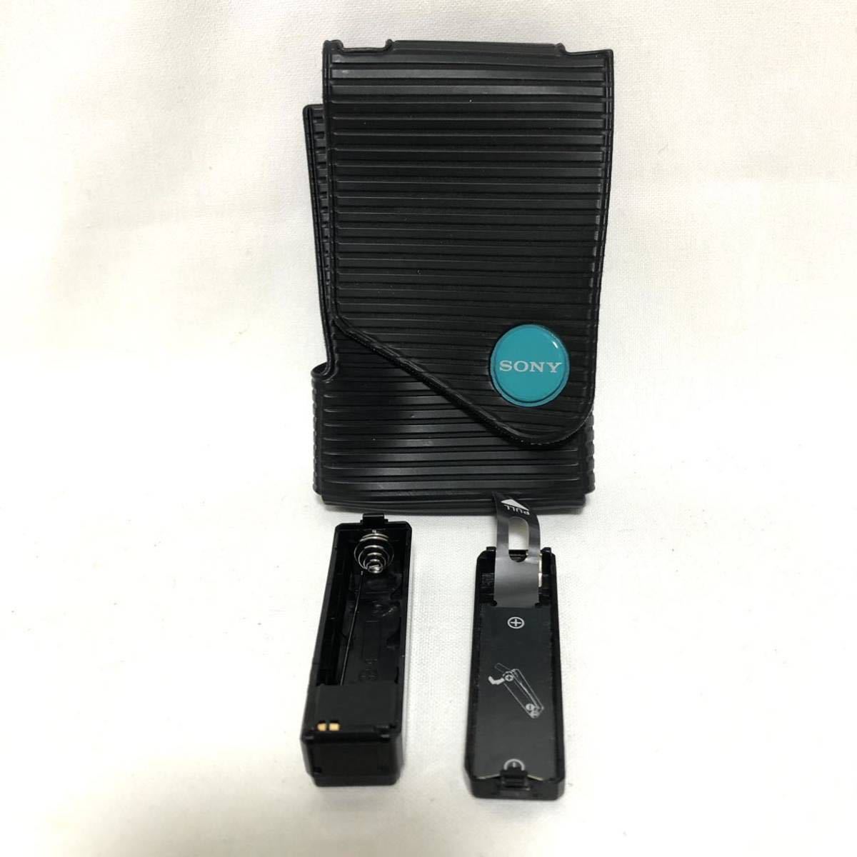 【希少☆ケース☆取説付き】SONY カセットウォークマン WM-103 ポータブルプレーヤー Cassette Walkman 9