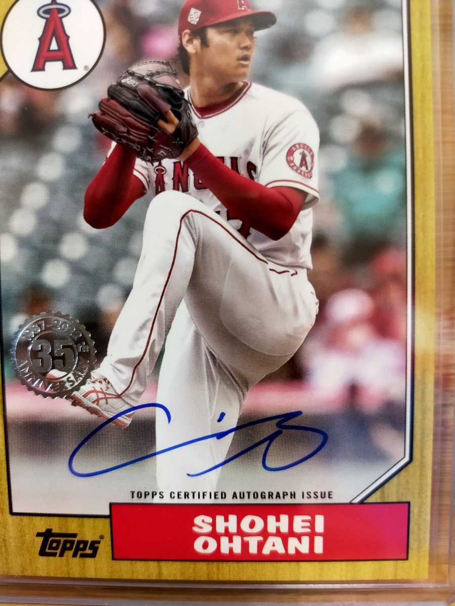 Yahoo!オークション - 2022 TOPPS SERIES 2 大谷翔平 直筆サイ...