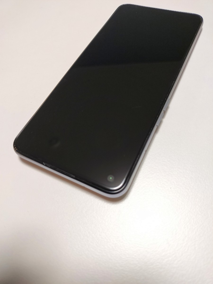 OPPO Reno5 A 本皮ケース付 残債無し一括購入 SIMフリー シルバー