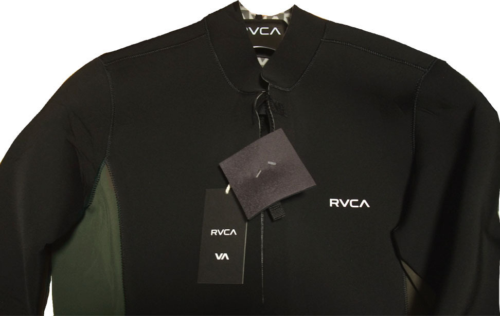 RVCA ルーカ Ancell Front Zip ウェットスーツ ジャケット Sサイズ タッパー 長袖 タッパ フロント ジップ ジッパー_画像4