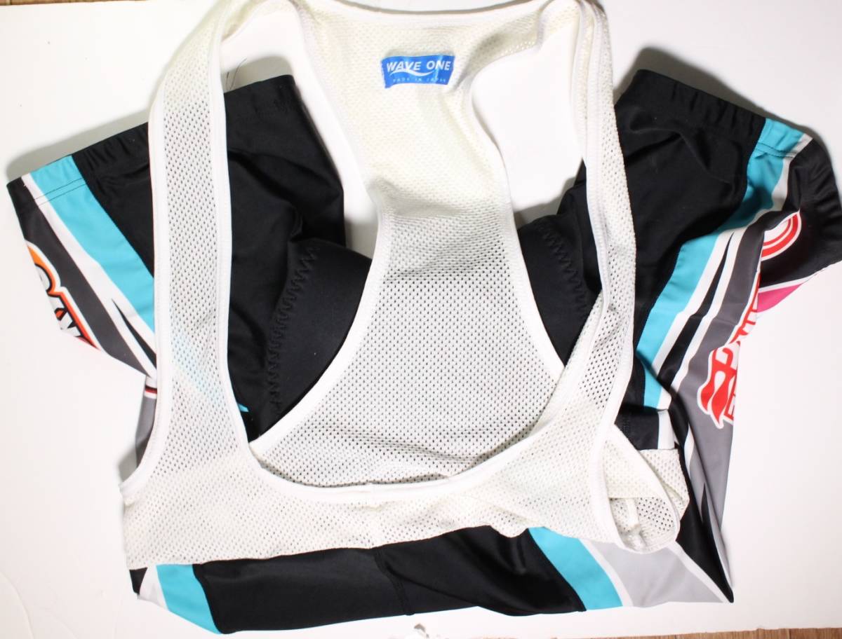 グッドスマイルレーシング レーシングミク2012.Ver サイクルタンクトップパンツ Lサイズ GSR×J SPORTS コラボ 中古品_画像3