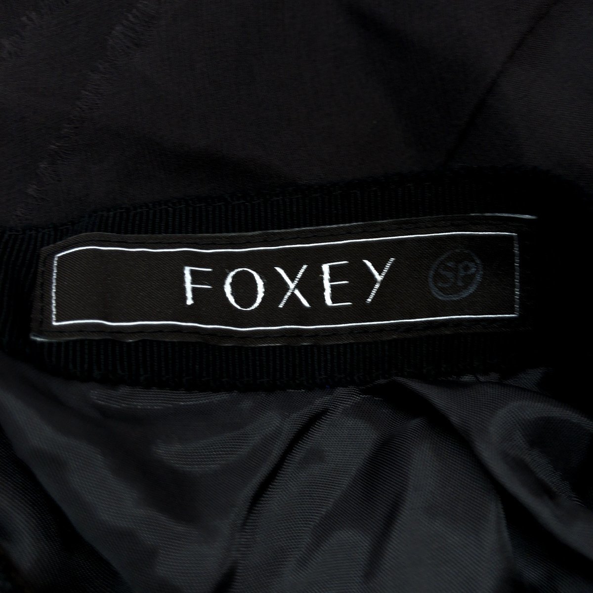 タグ付き FOXEY フォクシー シルク100% ティアード スカート 38