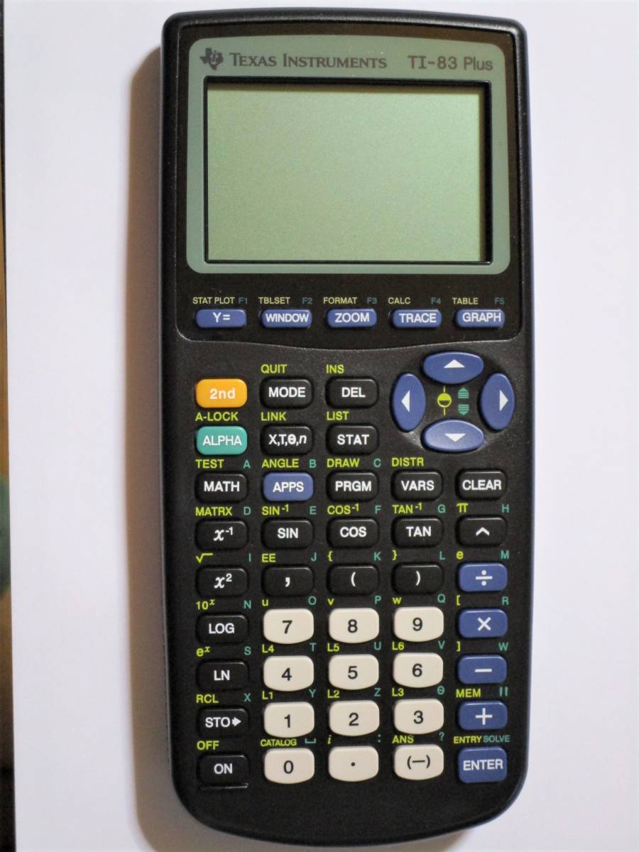 祝開店!大放出セール開催中 【未使用に近い】TI-83 Plus Texas Instruments テキサス・インスツルメンツ グラフィック関数電卓 その他 祝開店!大放出セール開催中 【未使用に近い】TI-83 Plus Texas Instruments テキサス・インスツルメンツ グラフィック関数電卓 その他