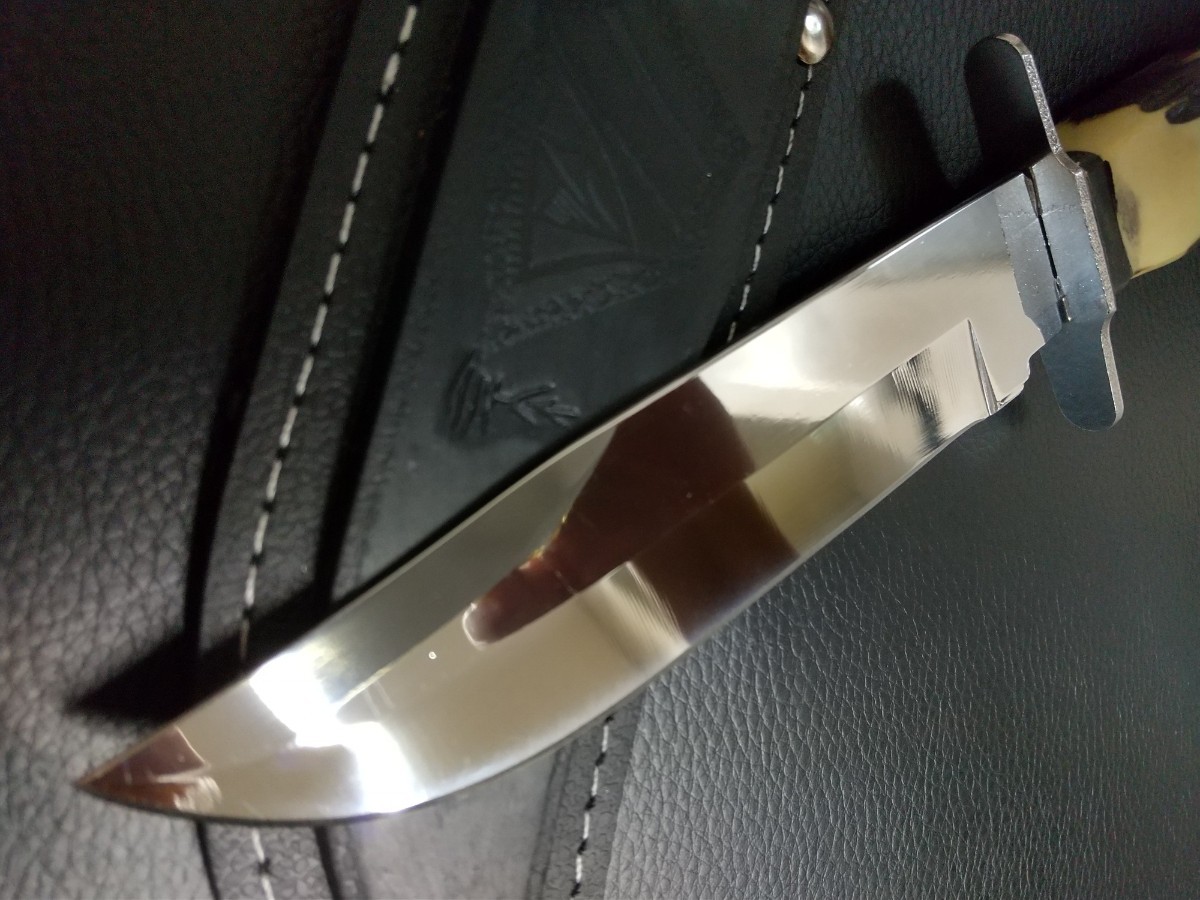 【Stag Design Knife】鹿の角風 キャンプ 登山 釣り 調理 ハンティング シースナイフ サバイバルナイフ