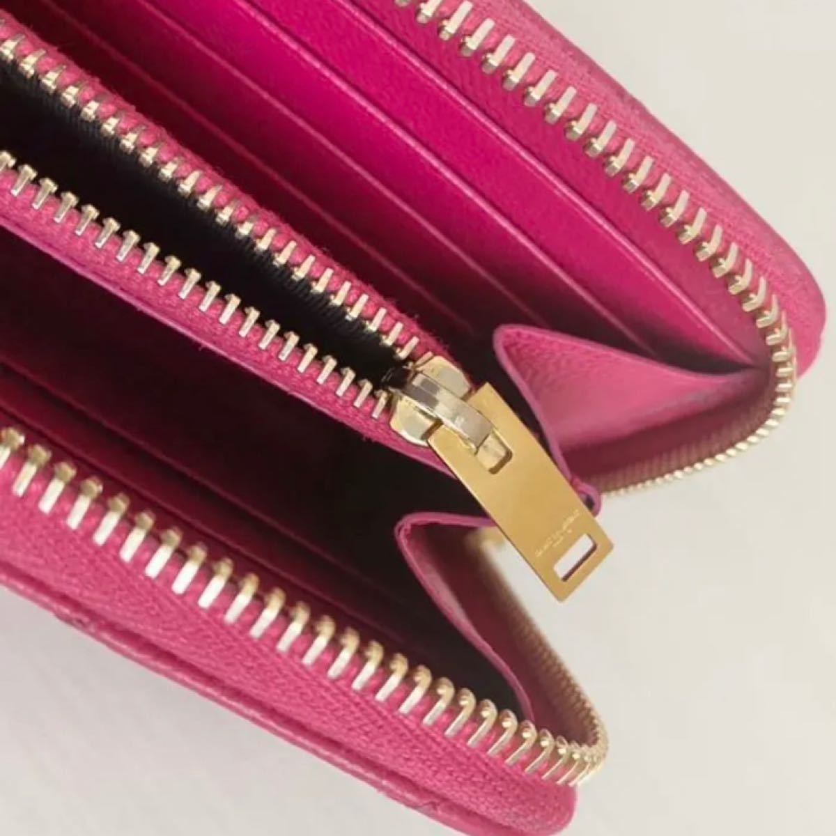 YSL サンローラン 長財布 ピンク | smsgolubovci.me
