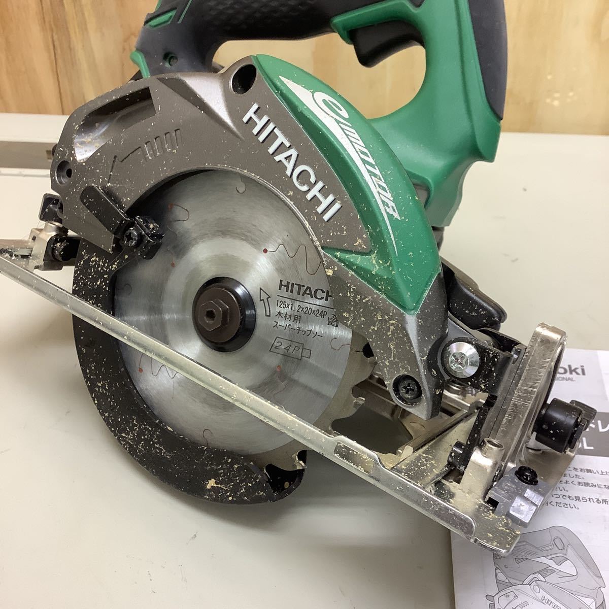 日立工機 C 18DBL コードレス丸のこ 18v 動作品 | contifarma.pe