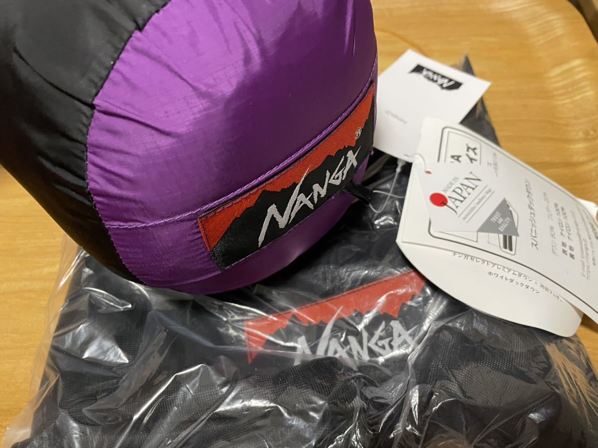 新品 送料無料 NANGA ナンガ シュラフ AURORA 350 STD オーロラ