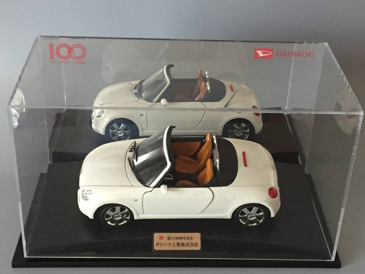 1/18 ダイハツ コペン ホワイト 非売品 創立100周年記念 camping.com