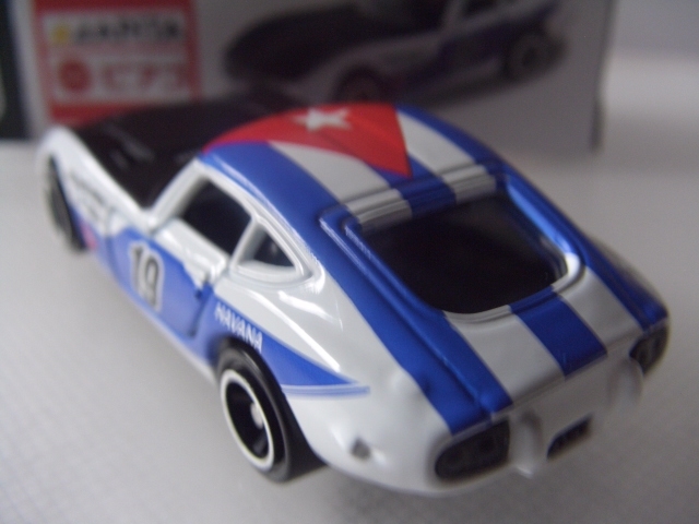 トヨタ 2000GT キューバ国旗タイプ 世界の国旗シリーズ アピタオリジナル_画像3