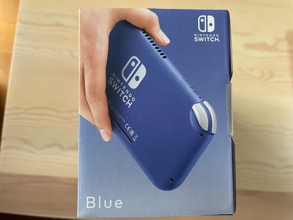 【新品・未開封】Nintendo Switch Lite(ブルー)／フリップカバー付　ニンテンドースイッチライト