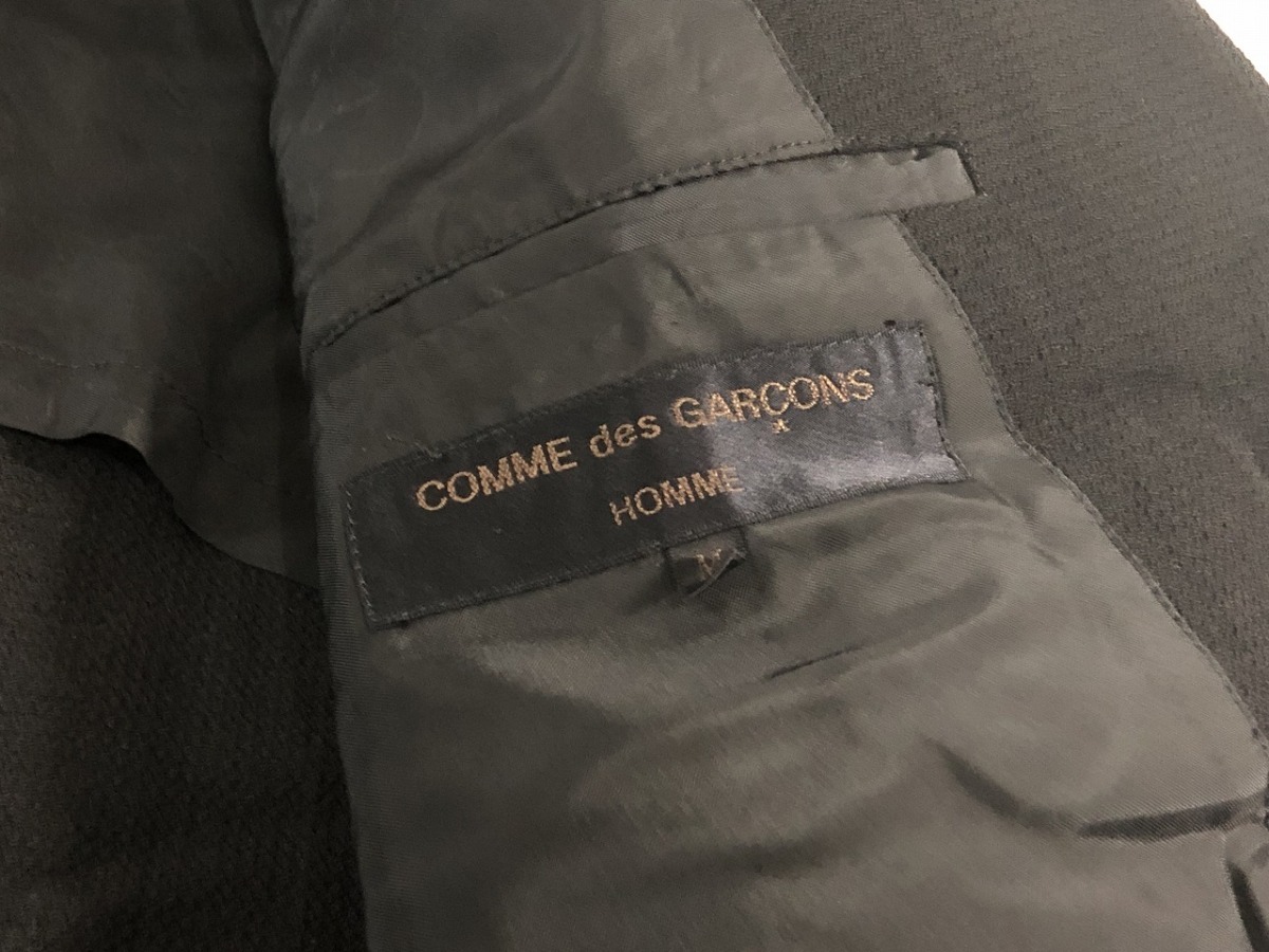 COMME des GARCONS HOMME コムデギャルソンオム メンズ スーツ M X 黒