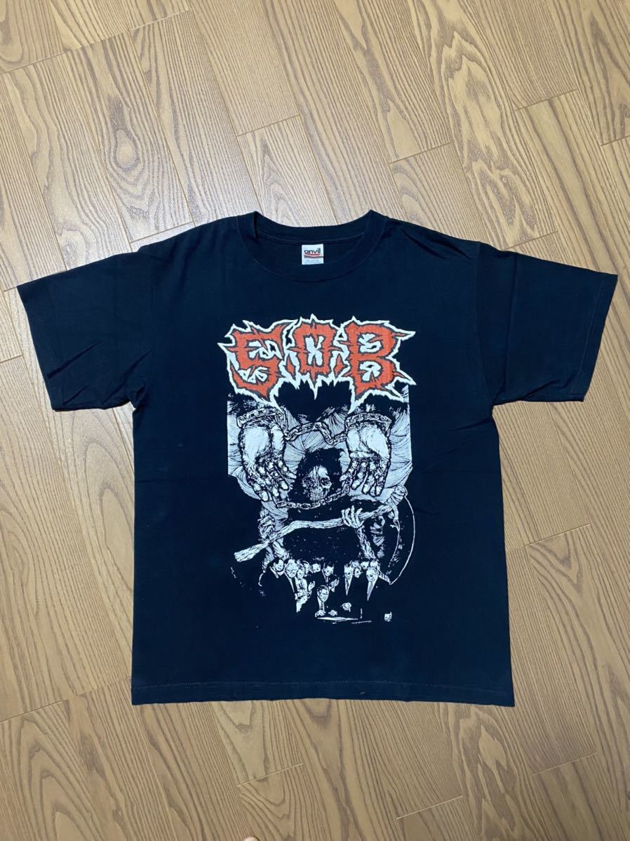 Yahoo!オークション - レア SxOxB Tシャツ S.O.B SOB ハードコア Yahoo!オークション - レア SxOxB Tシャツ S.O.B SOB ハードコア