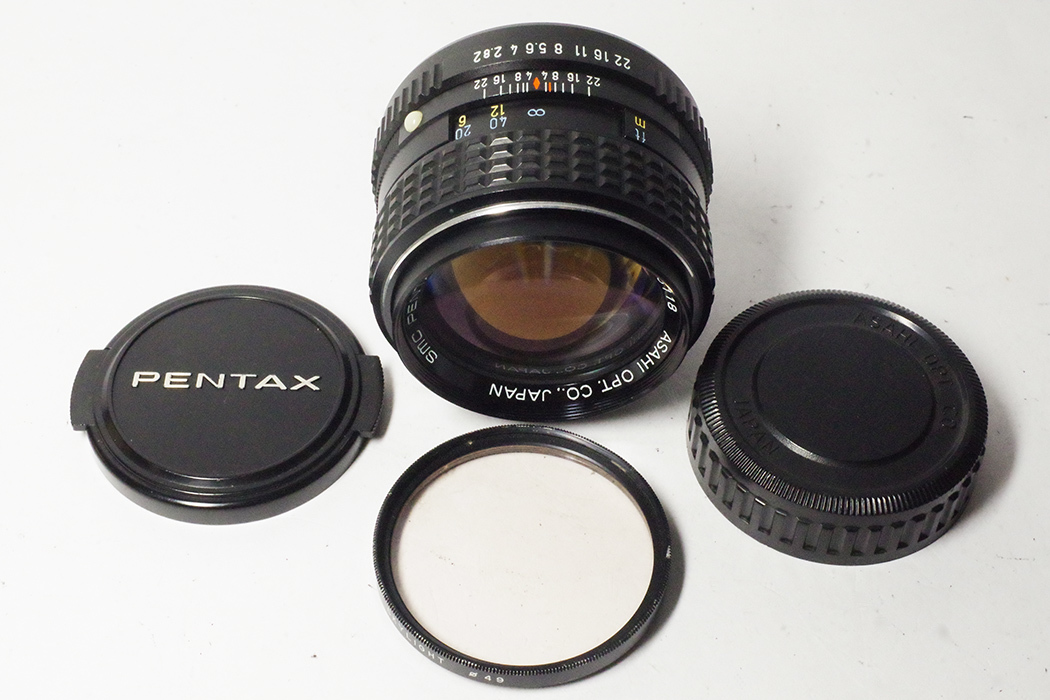 PENTAX SMC-M 85mm F2 ペンタックス Kマウント 人気のポートレート用レンズ 美形良品