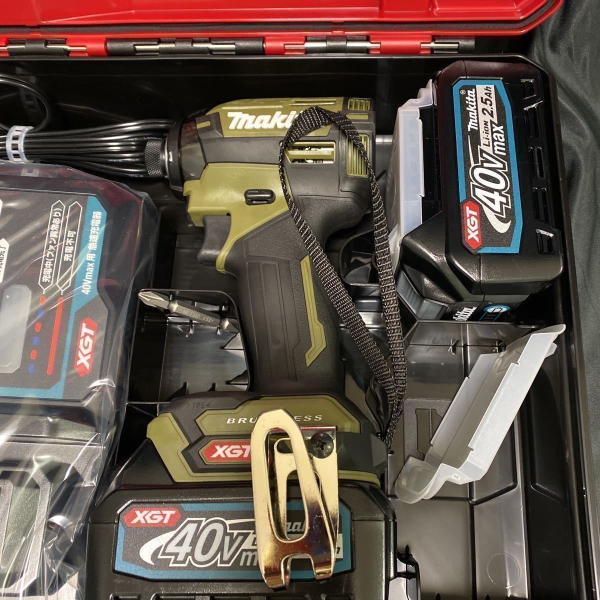 1000円~ makita マキタ 40V 充電式 インパクトドライバ TD002GRDX O
