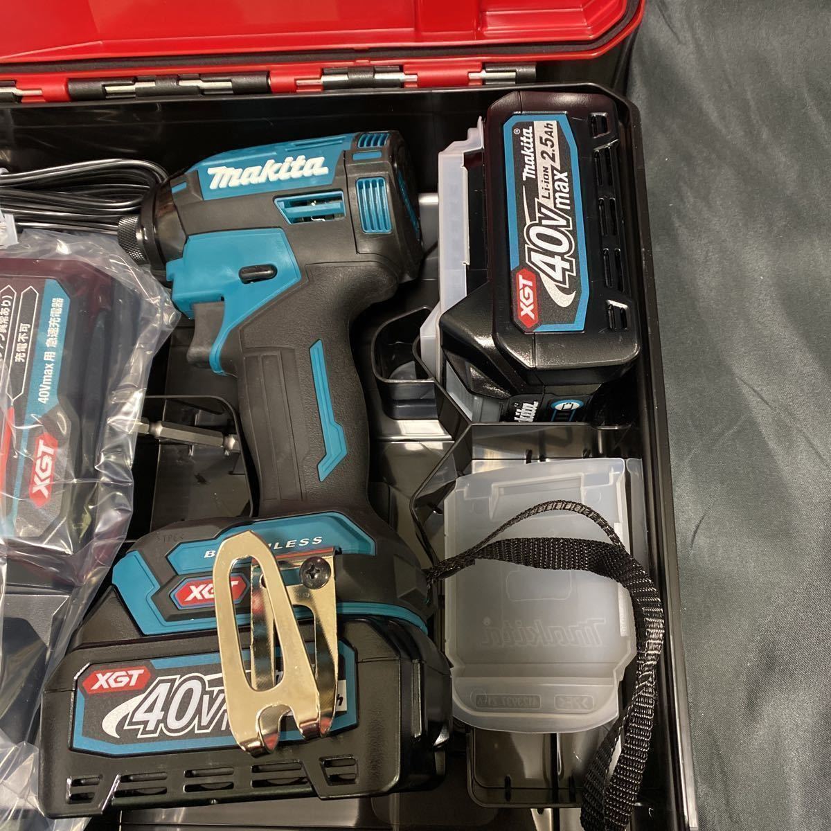 1000円~ makita マキタ 40V 充電式 インパクトドライバ TD002GRDX