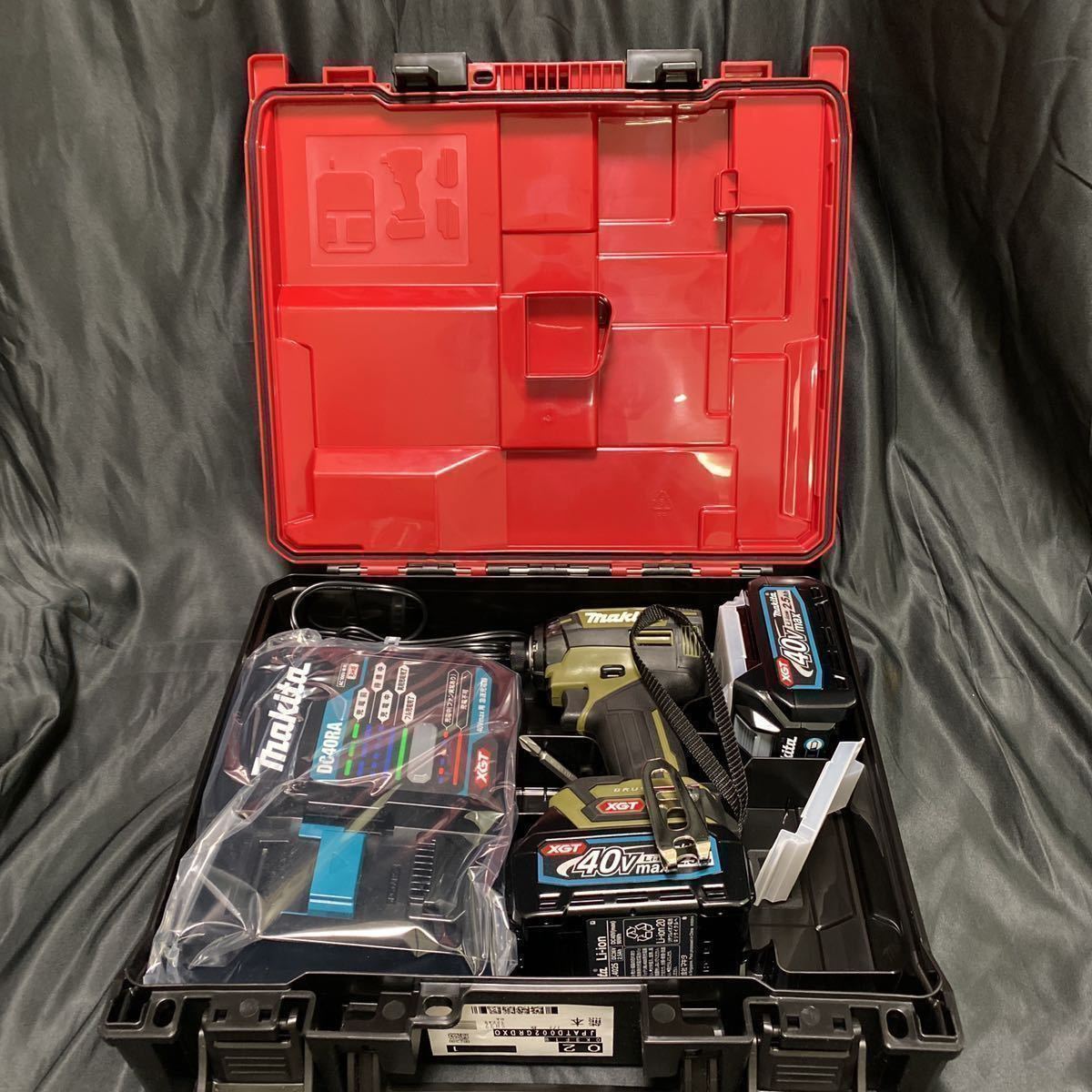 1000円~ makita マキタ 40V 充電式 インパクトドライバ TD002GRDX O