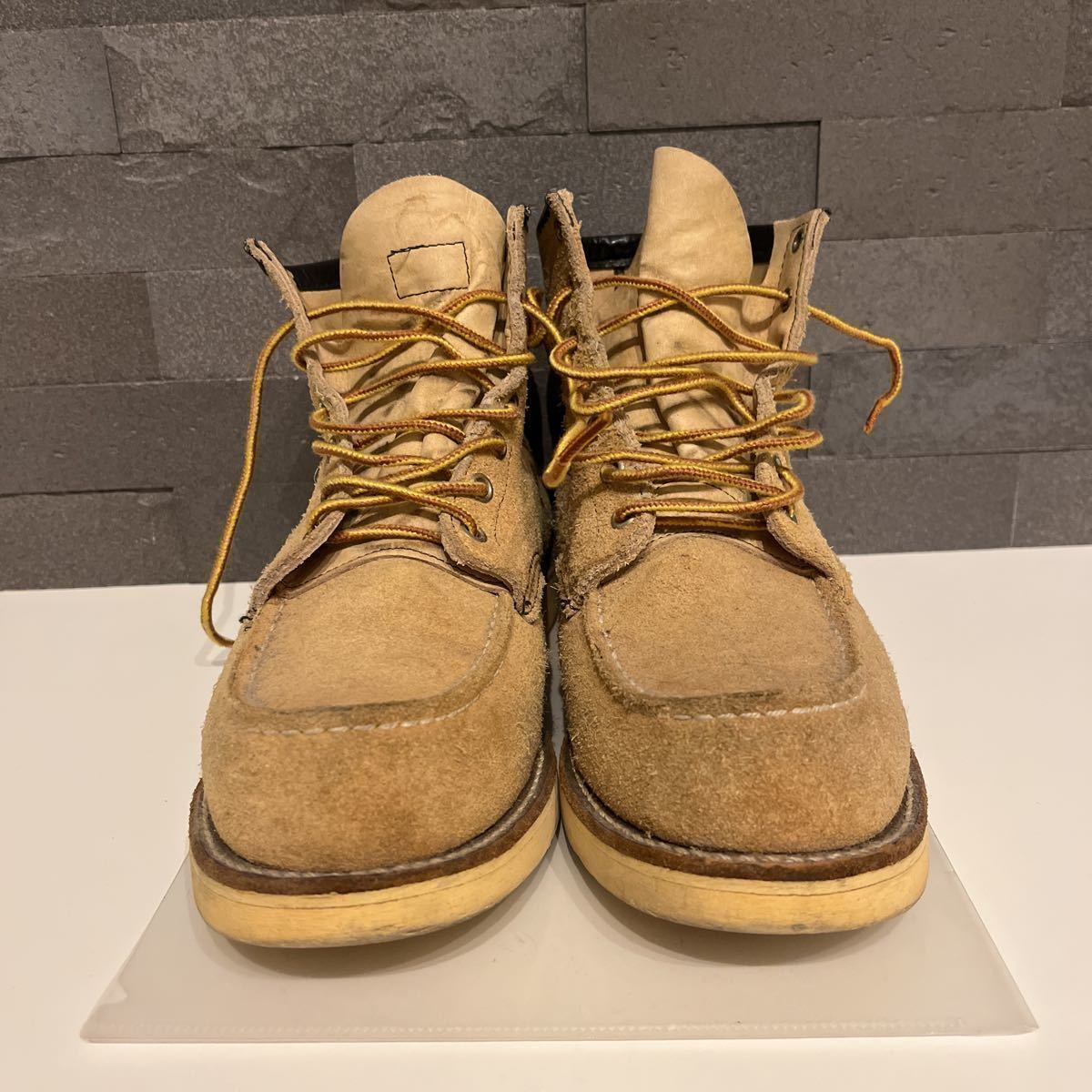 RED WING アイリッシュセッター レッドウイング 8173 レッドウィング ブーツ スエード プリント 羽タグ オールド 