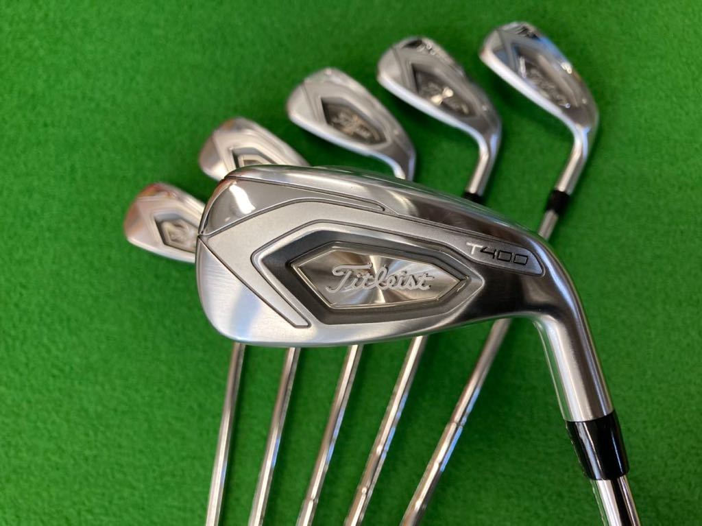 綺麗め 良品 タイトリスト T400 アイアン #5-Pw 6本セット N.S.PRO
