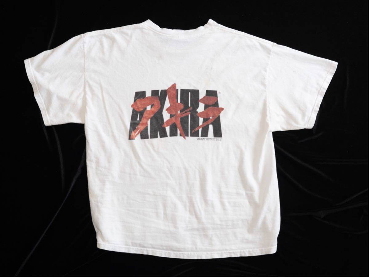 2021公式店舗 AKIRA アキラ Tシャツ USA製 giant 両面プリント