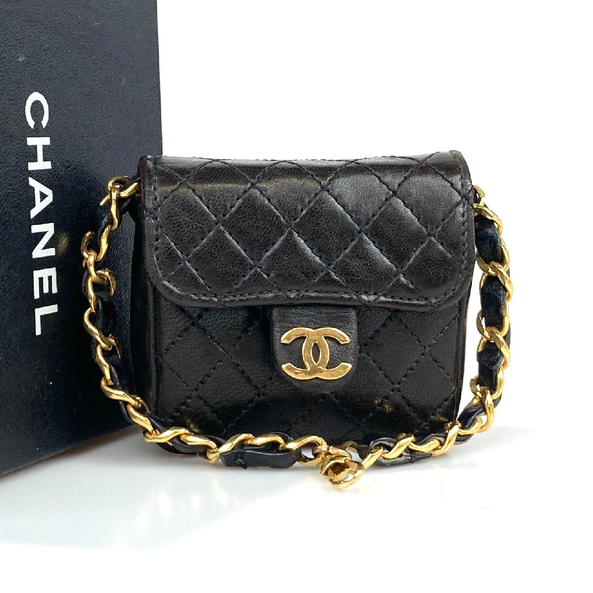 正規品 CHANEL シャネル ココマーク ダイアナフラップ マトラッセ