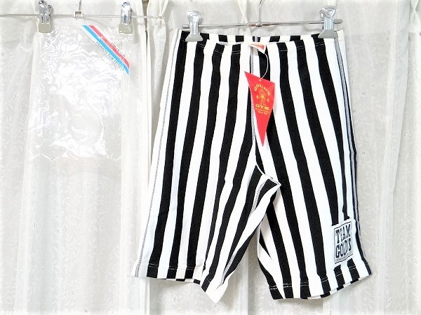 新品 80年代 ビンテージ GOLD GYM ゴールドジム TEAM GOLD'S スパッツ