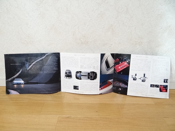 希少 HONDA ホンダ NSX-R カタログ スポーツカー 旧車 街道レーサー 当時物_画像4