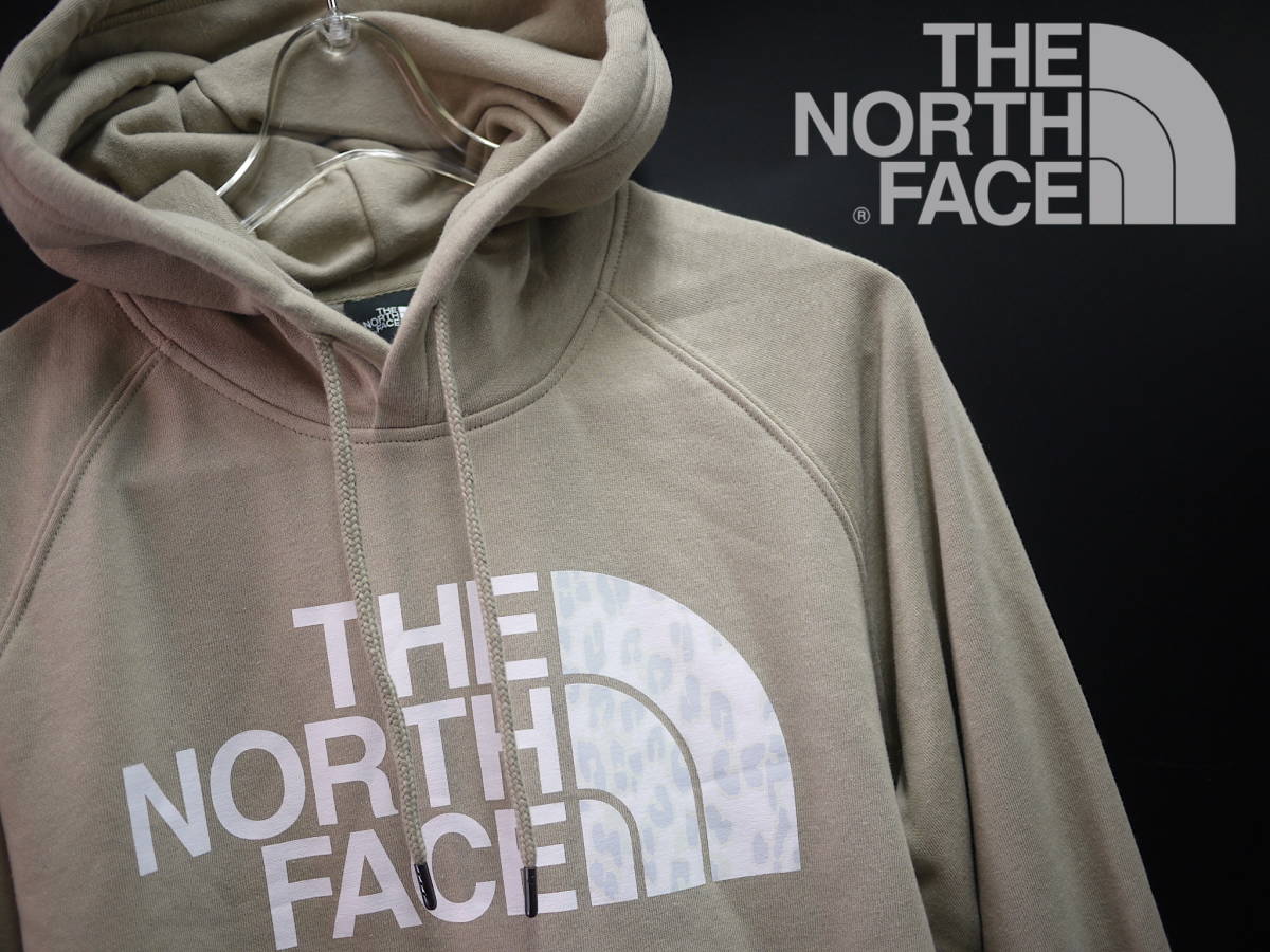 新品 海外限定 レディース XL/THE NORTH FACE HALF DOME HOODIE ノースフェイス ハーフドーム レオパード プリント スウェット パーカー_画像1