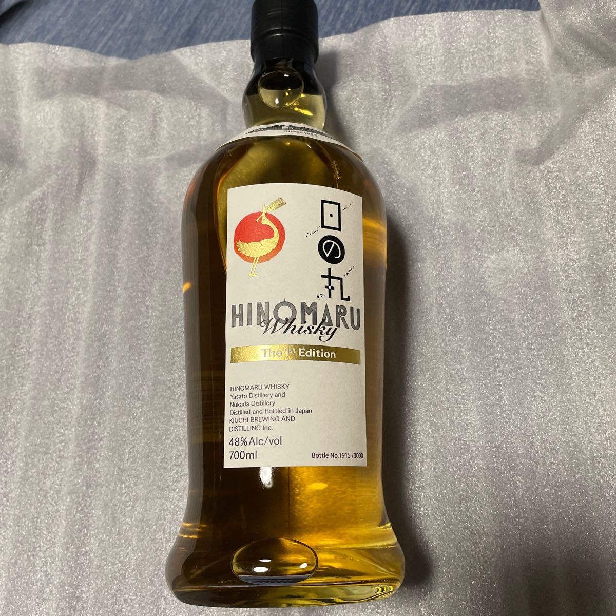 ショッピング販売品 【3000本限定】木内酒造 日の丸ウイスキーThe 1st