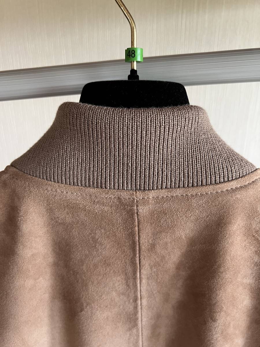 CINQUANTA チンクワンタ ブルゾン ボンバージャケット スエード CINQUANTA チンクワンタ ブルゾン ボンバージャケット スエード