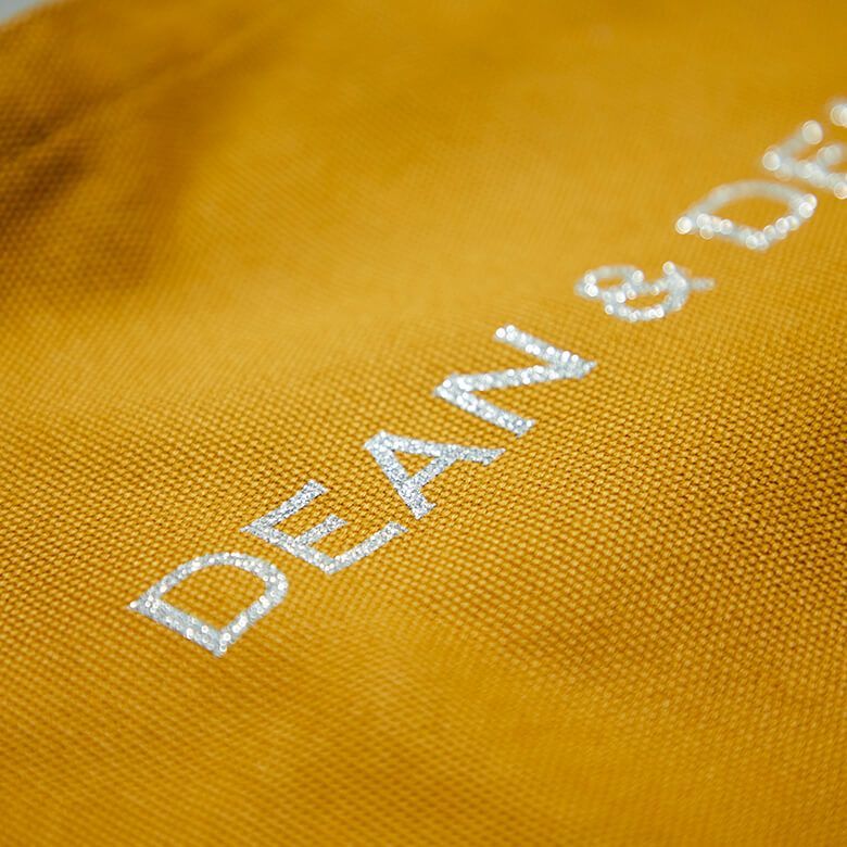 DEAN&DELUCA★チャリティートート2020★キャラメルイエロー Sサイズ_画像2