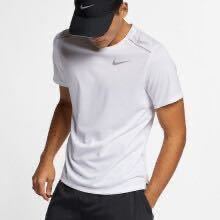 新品 XLサイズ　NIKE ナイキ メンズ　ドライフィット　マイラー　ランニング　半袖Tシャツ　ホワイト　ランニングシャツ