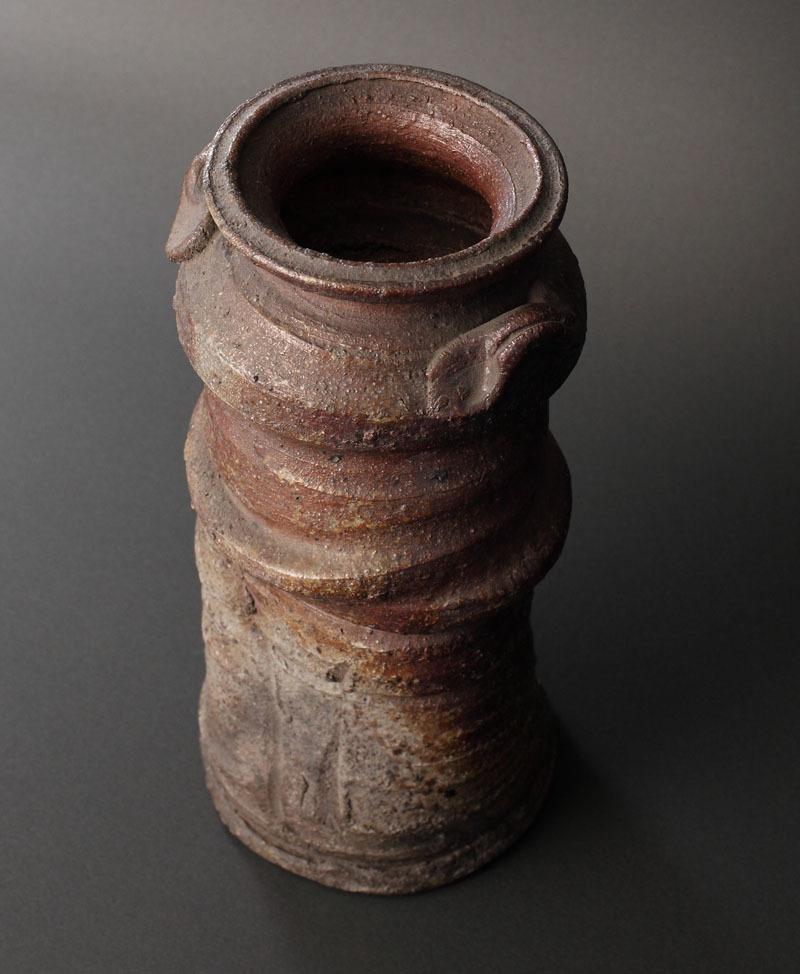 時代◇備前耳付花入 (備前焼 古備前 花入 花器 茶道具) | pisoeletrico