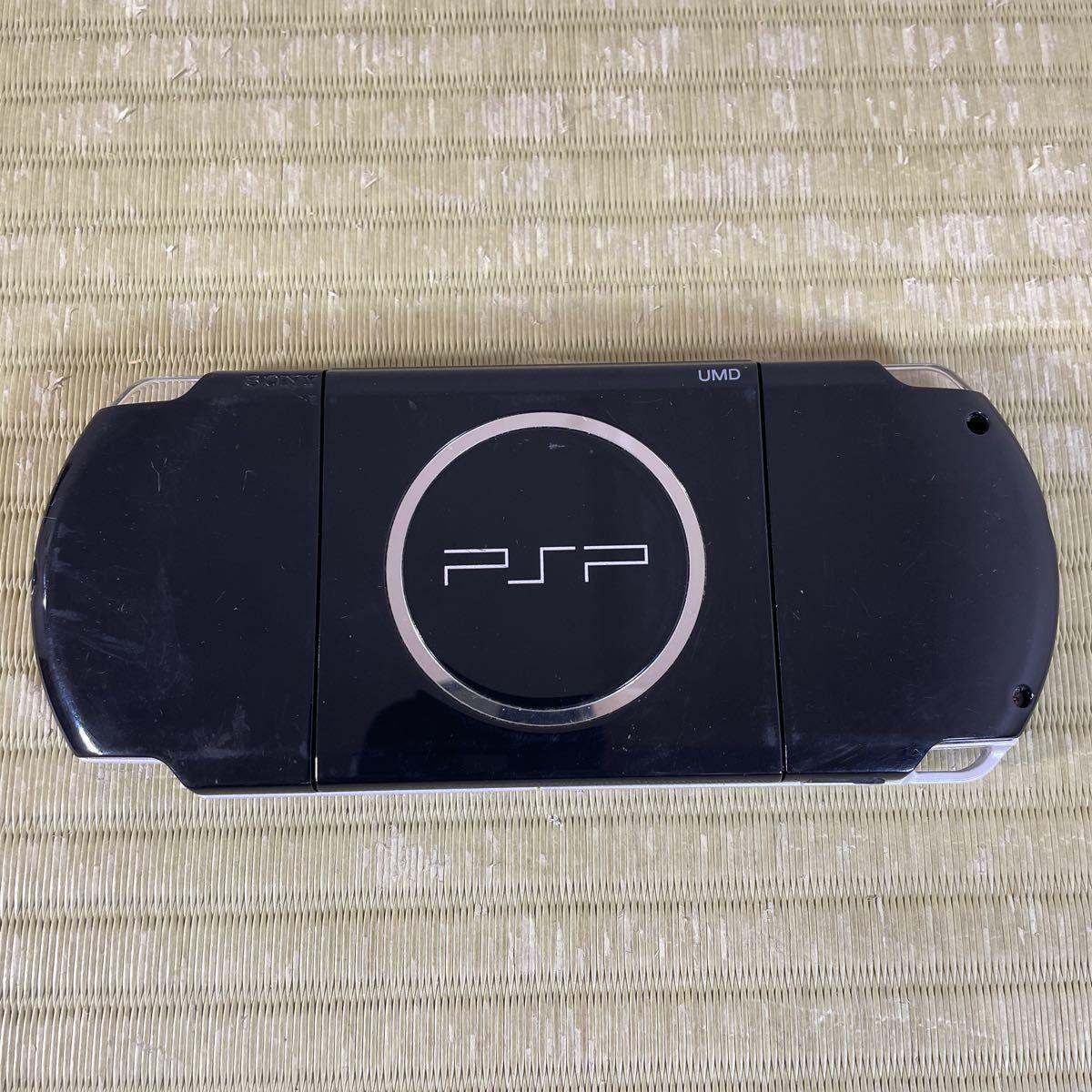 SONY PSP-3000 本体 ブラック黒 動作未確認 品 ジャンク(PSP3000 