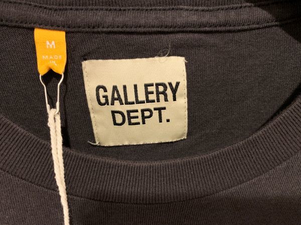 新品　ギャラリーデプト　GALLERY DEPT. 　Tシャツ　 クルーネック 　ロゴ Tシャツ　ブラック　 Mサイズ_画像3