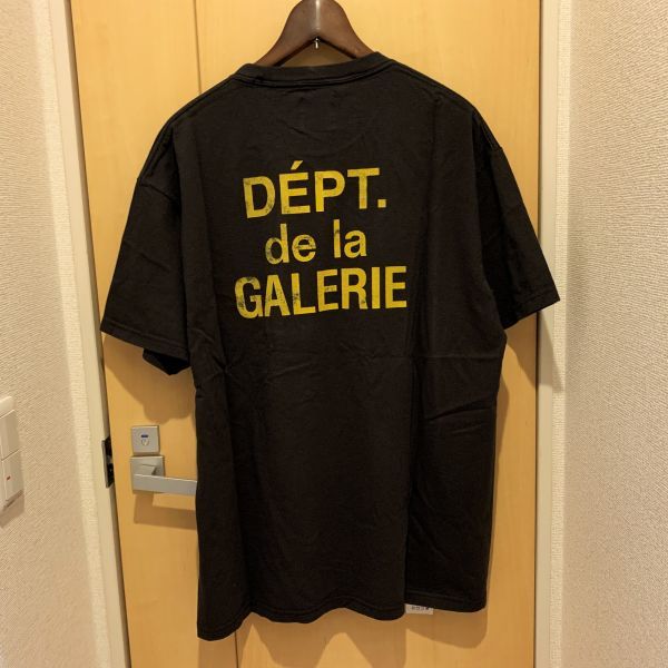 新品　ギャラリーデプト　GALLERY DEPT. 　Tシャツ　 クルーネック 　ロゴ Tシャツ　ブラック　 Mサイズ_画像1
