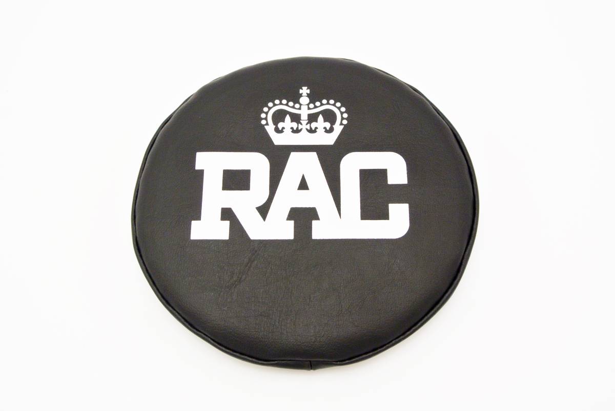 RAC with logo foglamp cover (6 -inch for )[ single goods ]*BMC* Classic Mini * Rover Mini * Mini Cooper * Britain car *LUCAS* Lucas 
