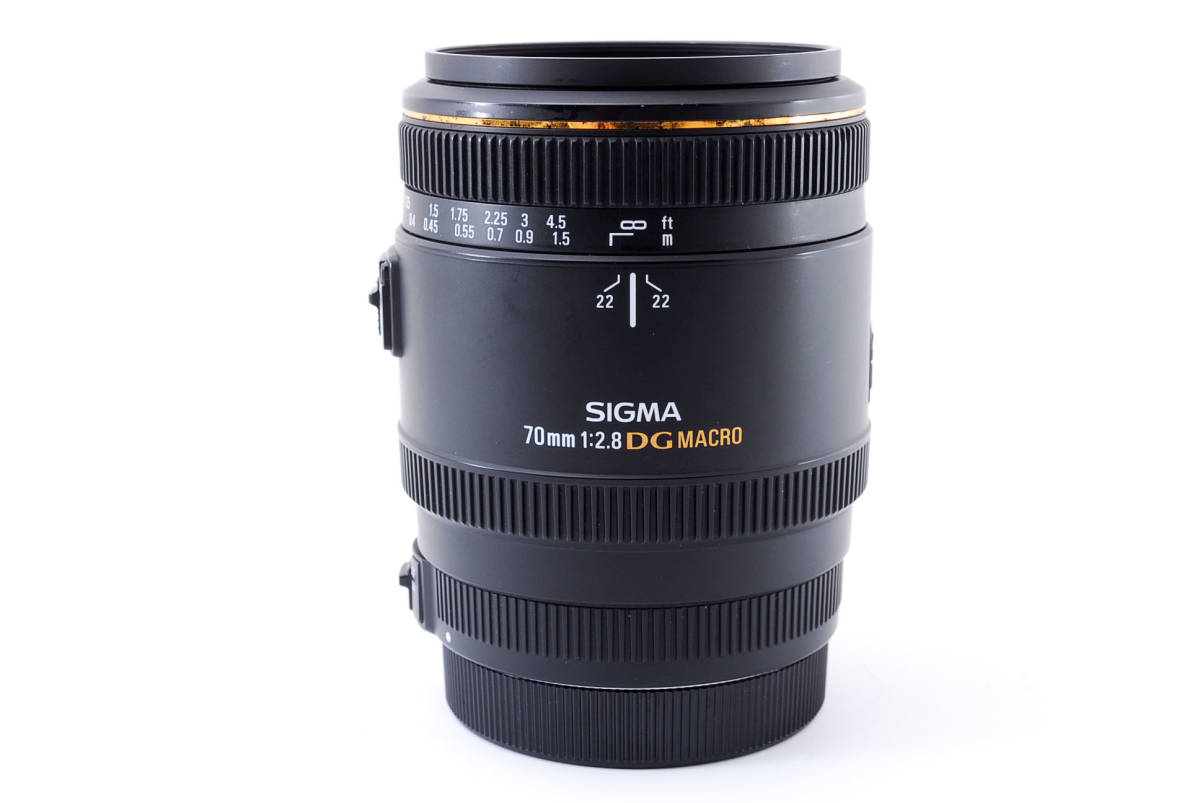 ☆超極上☆シグマ SIGMA 70mm F2.8 EX DG MACRO キャノン☆注目品